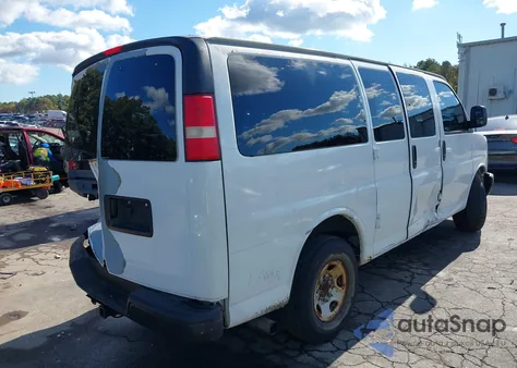2008 Chevrolet Express Ls from USA, damaged, VIN 1GAGG25K481207960